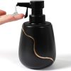 Automatic Soap Dispenser with Light Touch, 560 ml Electric Soap Dispenser with Sensor, Automatic Soap Dispenser, IPX5 Waterproof for Kitchens, Bathrooms (Black)