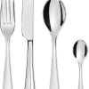 Design Cutlery Set, 18/10 Stainless Steel, Mirror Polished, 24 Pieces