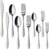 Tsubamesanjo Dinner Cutlery Set, 10 Pieces, 18-0 Stainless Steel, Made in Japan