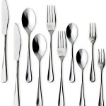 Dinner Cutlery Set 10 Pieces, 18-8 Stainless Steel, Made in Japan
